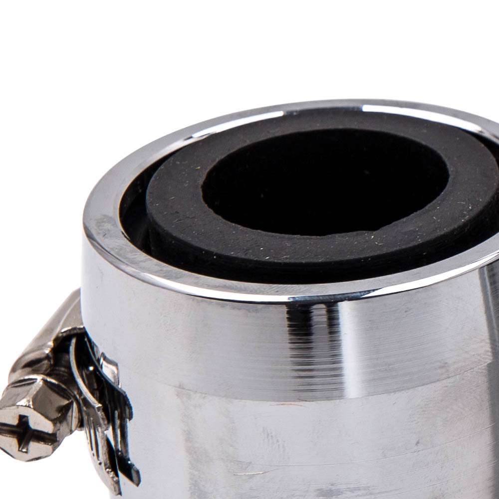 24 pulgadas Acero inoxidable Manguera de Refrigerante Agua Radiador Tubo Kit Flexible