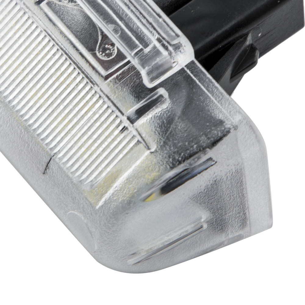 2Pc compatible for White LED Licence Number Plate Light compatible for Ford Transit Tourneo Connect 85-14