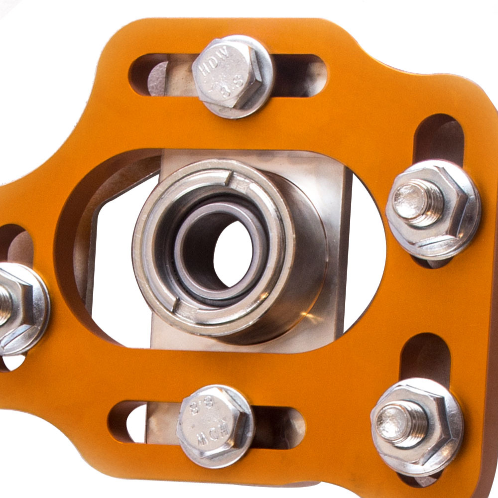 Coilover Top Mount compatible para Ford Mustang 1979 1980 1981-1989 Placa de inclinación delantera ± 2.50