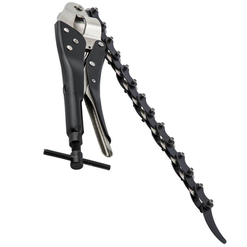 Cortador de cadena de tubo de compatible para escape profesional 3/4 a 3 1/4 (19 mm a 83 mm)