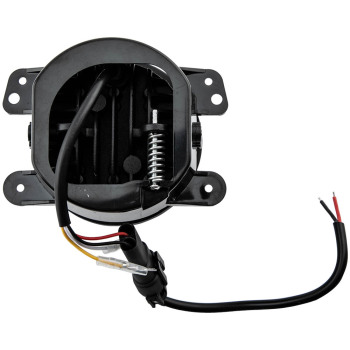 Front LED Lighting Kit Headlights + Fog Lights compatible for Jeep Wrangler JK 2007-2018