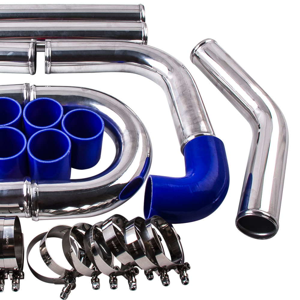 Tubería de intercooler de 2,5 pulgadas y 64 mm y kit de turbocompresor T25 T28 para GT2871 Turbo