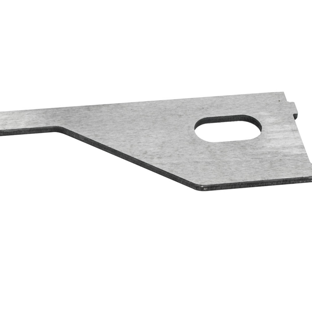 Set of DIY Rear Bumper Brackets Bare Metal Lower compatible for Jeep Cherokee XJ 1986-2001