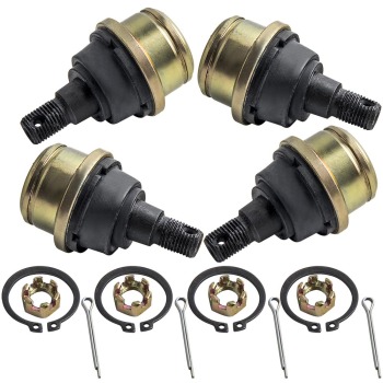 Front Upper Lower Ball Joints compatible for Honda ATV TRX300FW FourTrax 300 1988-2000 199