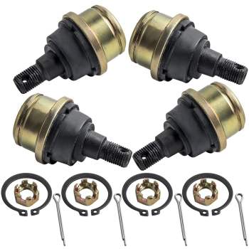 Front Upper Lower Ball Joints compatible for Honda ATV TRX300FW FourTrax 300 1988-2000 199