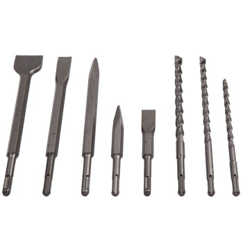 17x Brocas de martillo Broca de cincel Fit SDS Plus Juego de concreto de ranura