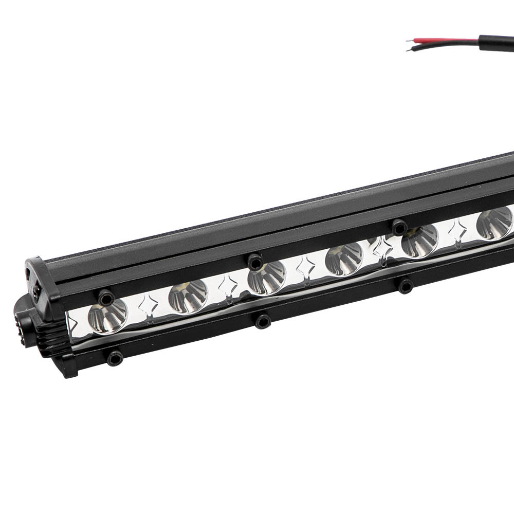12V 24V LED Work Light Bar Flood Spot Lights Driving Lamps Black for Offroad Car