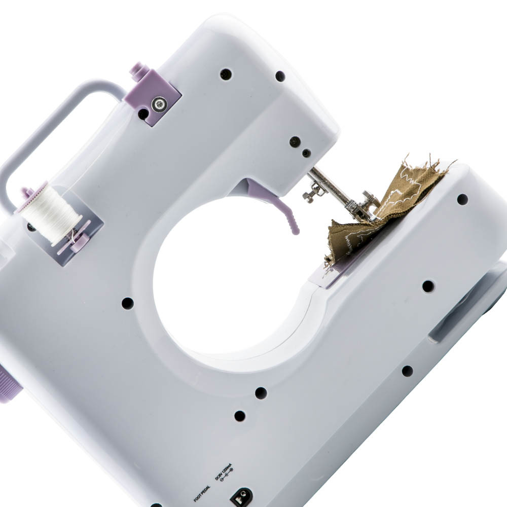 Portable Sewing Machine compatible for Mini Electric Household 2 Speed Desktop 12 Stitches