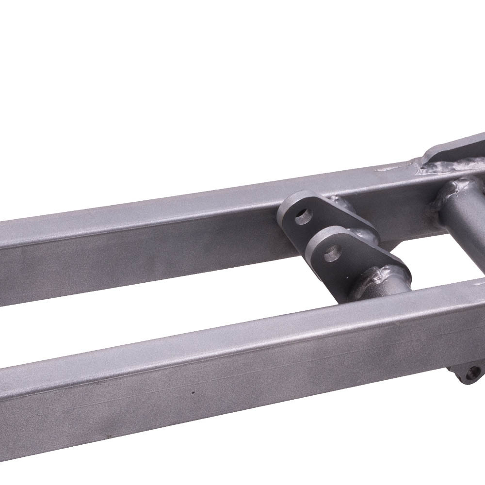 +4 pulgadas plateado con protección extendida contra empotramiento compatible para Yamaha BANSHEE 350 Swingarm