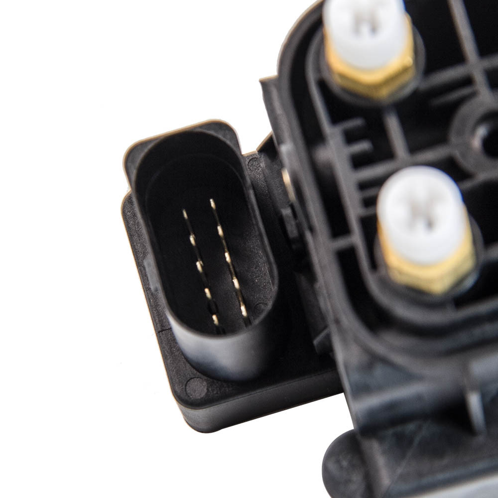 Bloque de válvulas suspensión neumática 4F0616013 compatible para Audi A6 4F2, C6 Sedán