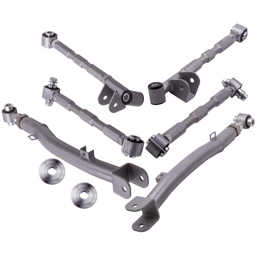 6x Suspension Control Arm Rear Lateral Link Set compatible para Subaru Impreza STi