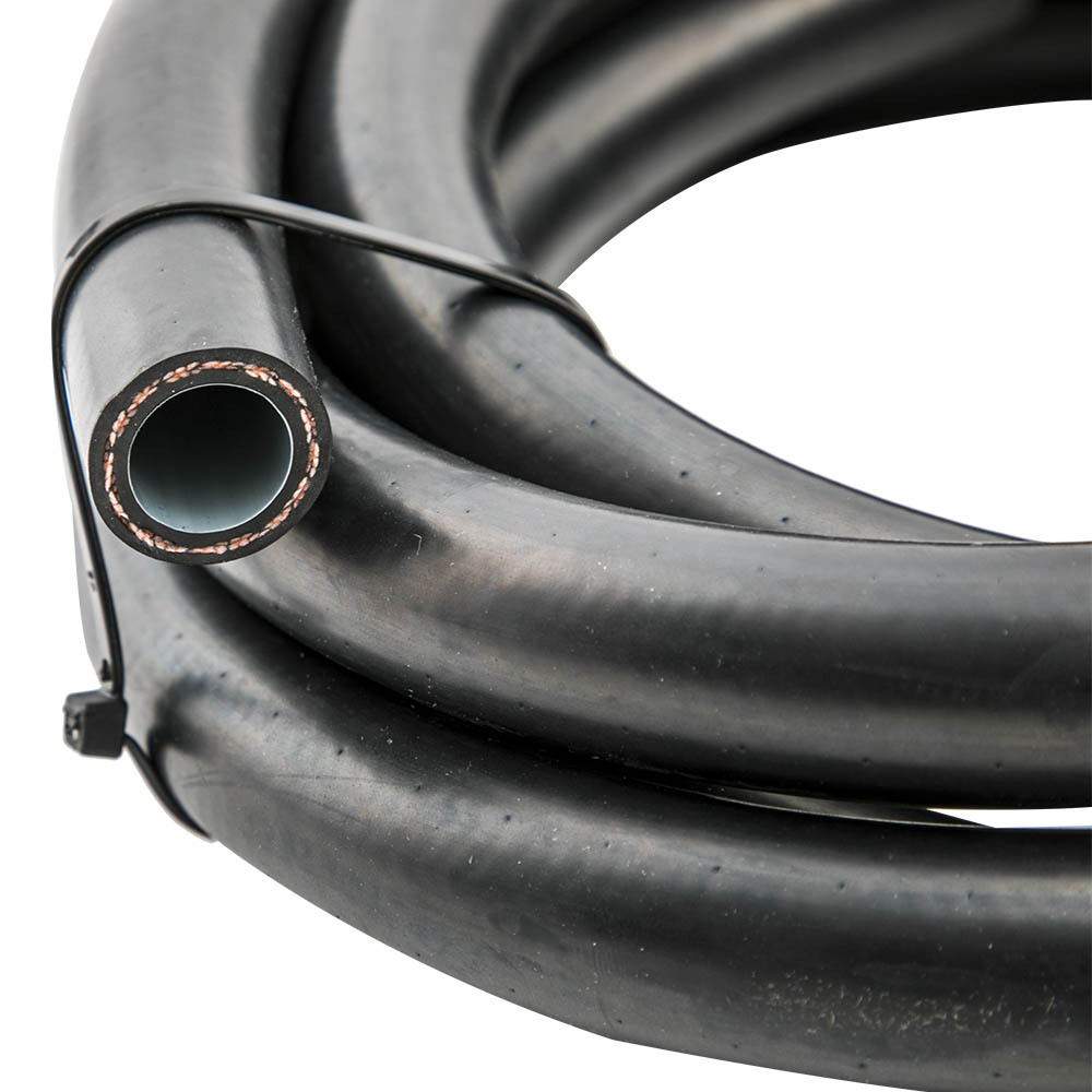 Universal 134a Air Conditioning Extended Length Hose R-Ring Fittings Drier Kit