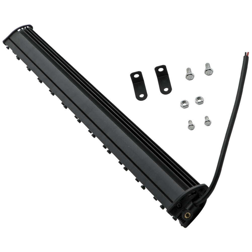 25 Inch 72W LED Work Light Bar Spot Flood Roof Lights Driving Lamp for Offroad