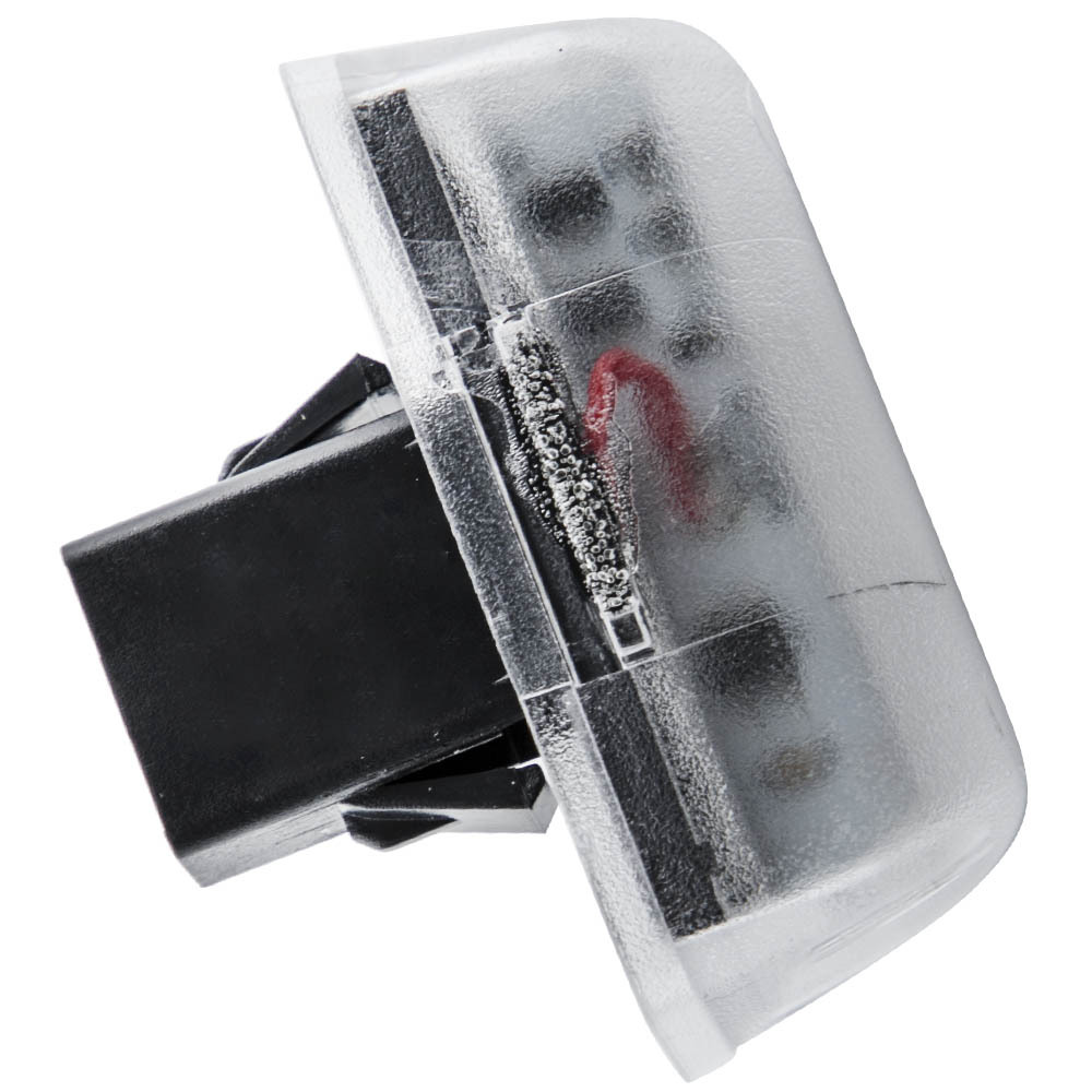 2Pc compatible for White LED Licence Number Plate Light compatible for Ford Transit Tourneo Connect 85-14