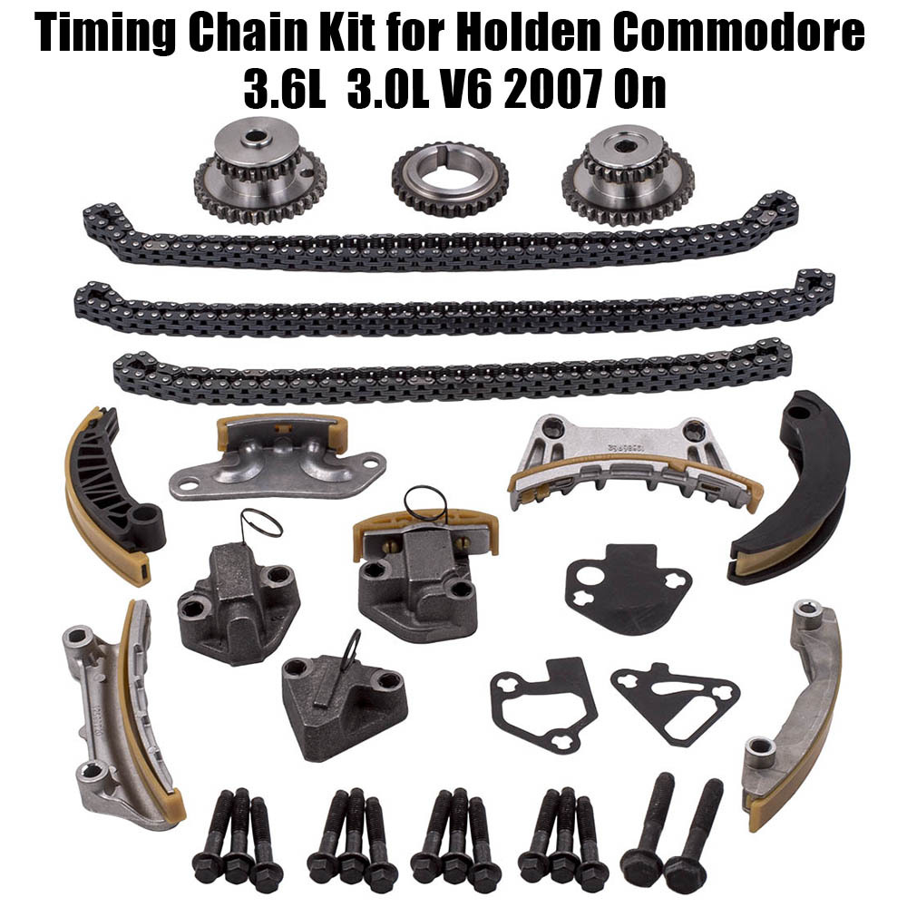Set catena distribuzione compatibile per Holden Commodore VZ VE VF RA RC 3.6L LY7 LE0 LW2 LWR Motor