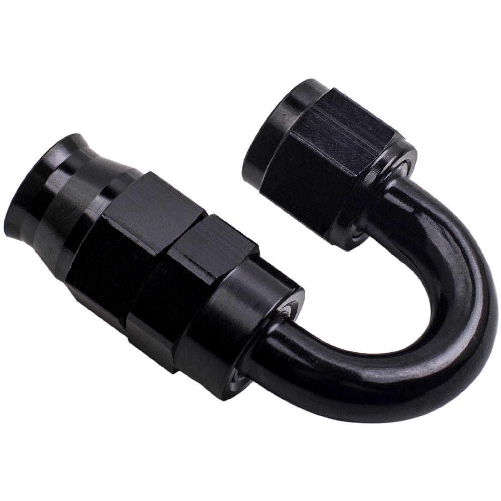 New  -6AN AN6 Braided PTFE E85 Ethanol Oil Line Fuel Hose End Fitting 20FT 6M