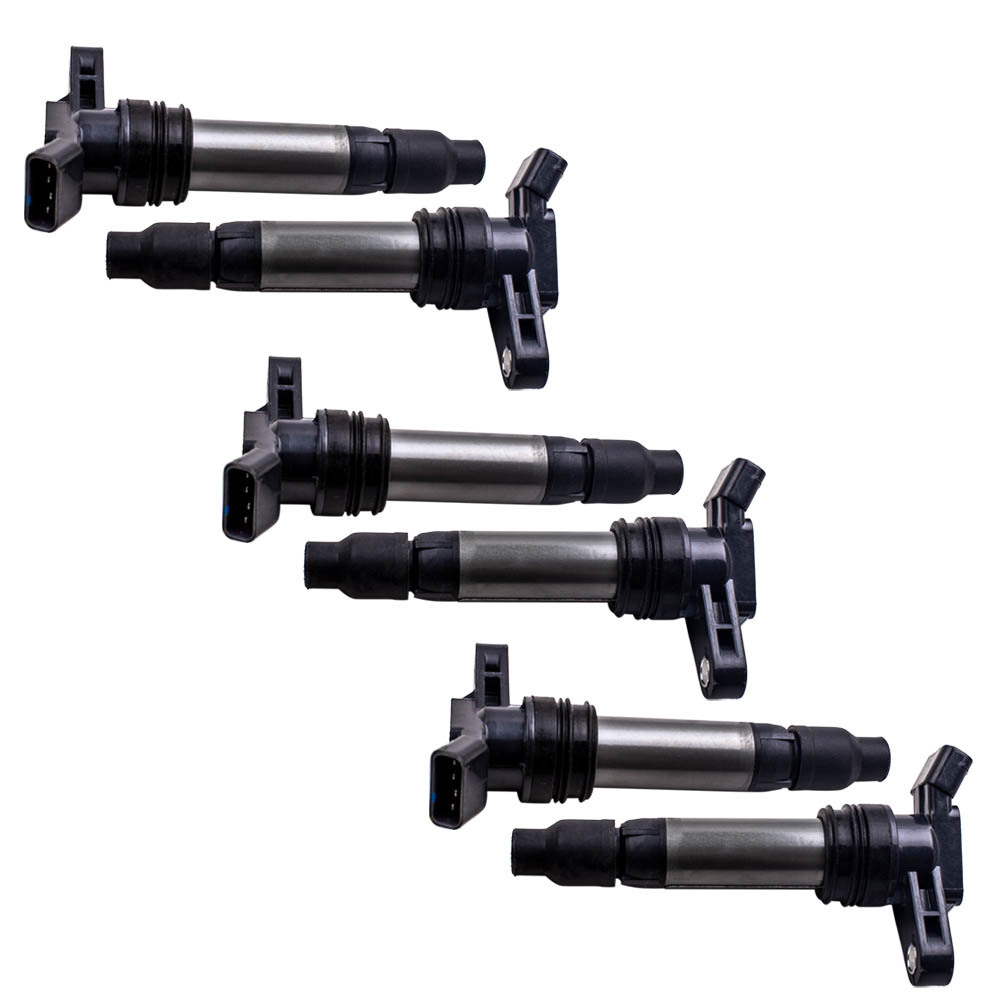 6pcs Bobine di accensione Spark Ignition Coils compatibile per Volvo XC60 3.2L L6 2010-2014
