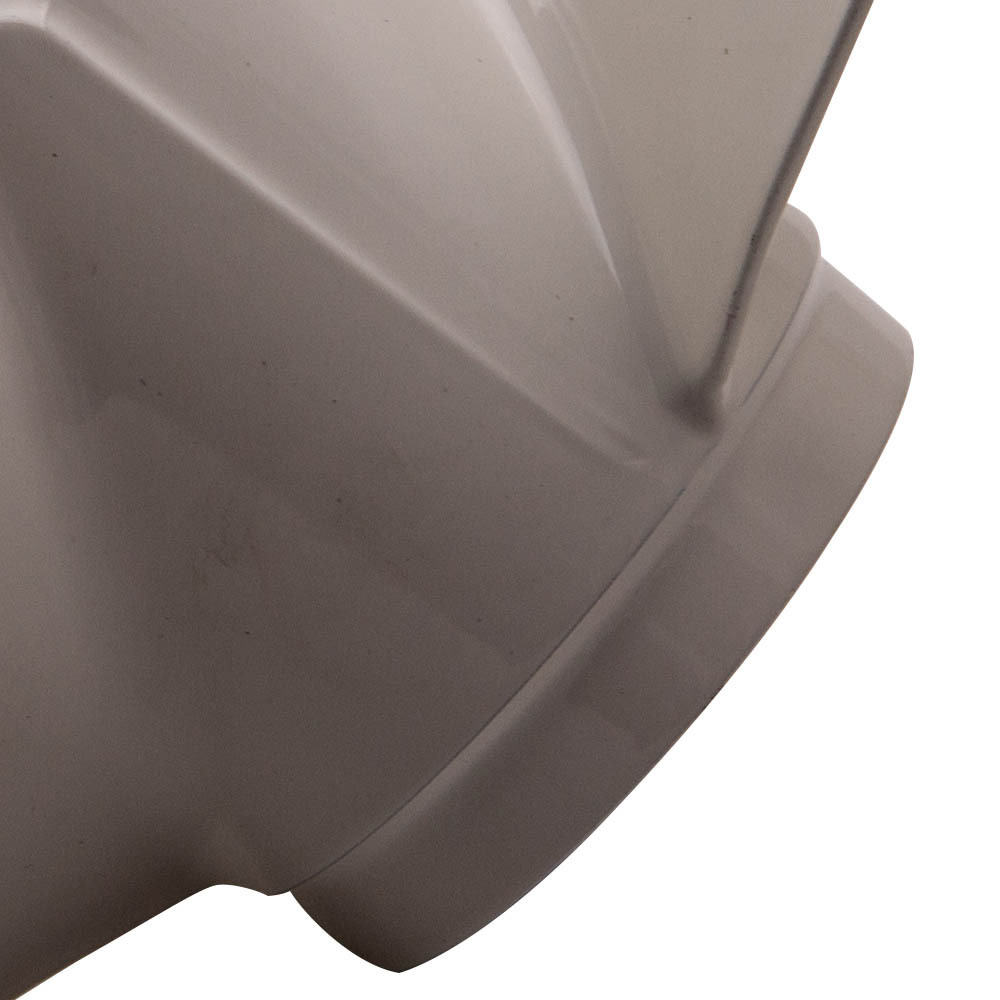 Hélice apta compatible para Yamaha 40HP-50HP-60HP 3 cuchillas de aluminio 11 3 / 8x12 G nuevo