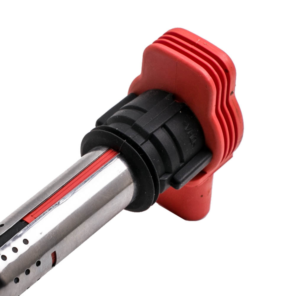 4x Rojo Bobina Pack Set compatible para AUDI R8 2.0 TFSI / 2.0TSI A3 / Compatible para Golf 5 / Leon 06E905115E