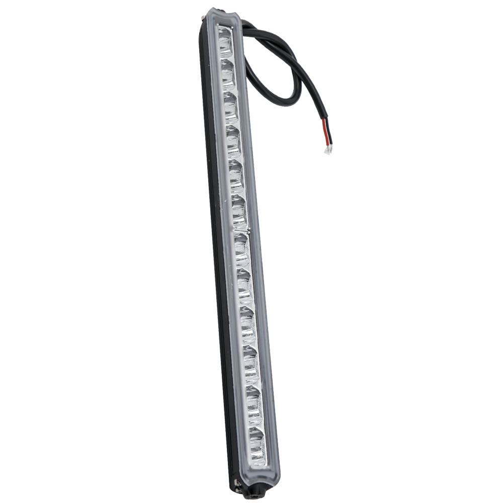 14inch LED Light Bar Super Slim Single Row Flood Beam Lamp Offroad IP68