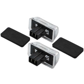 2Pc compatible for White LED Licence Number Plate Light compatible for Ford Transit Tourneo Connect 85-14