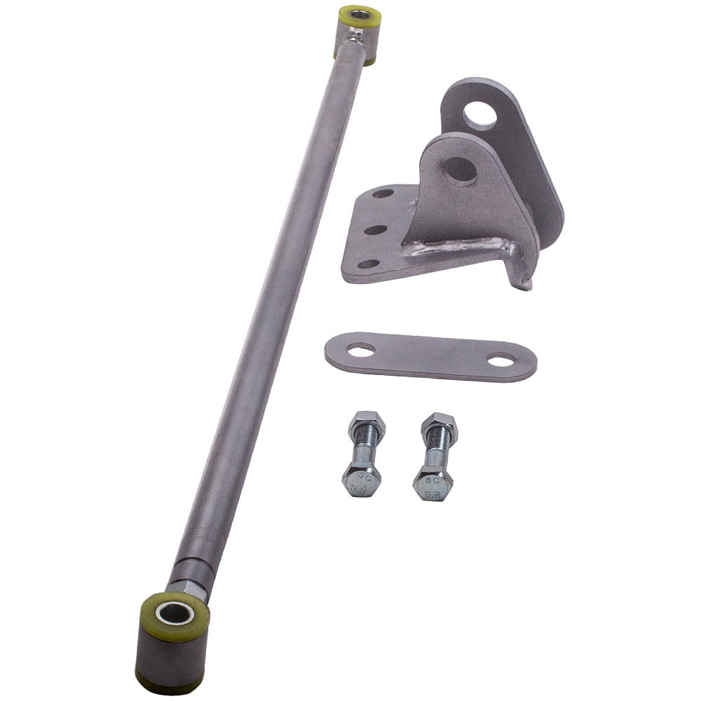 Double Adjustable compatible for Panhard Trac Bar W/ Brackets compatible for Chevy C10 compatible for GMC Truck Front