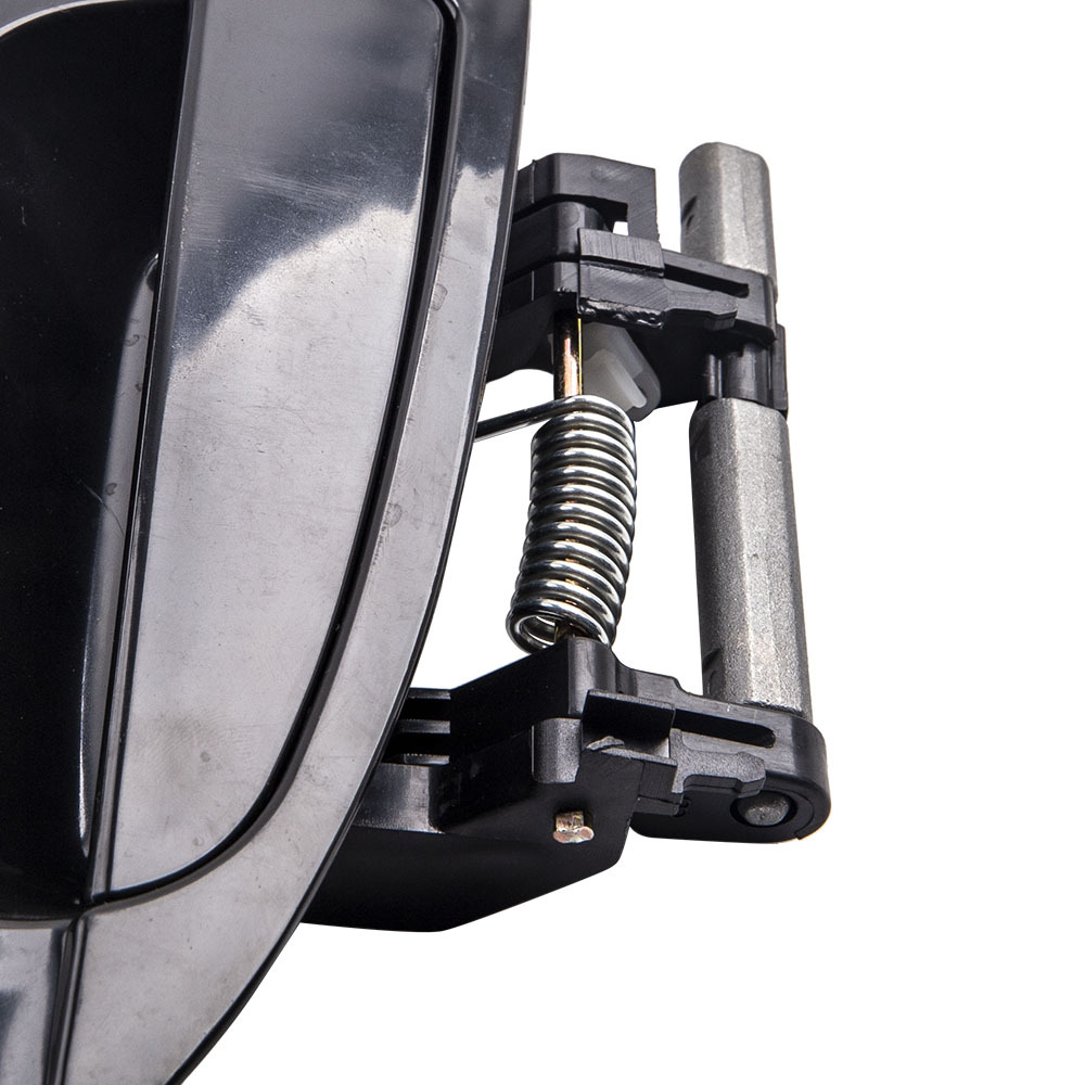 Black Exterior Outside Front Rear Door Handle Set compatible for Nissan Altima 2002-2006