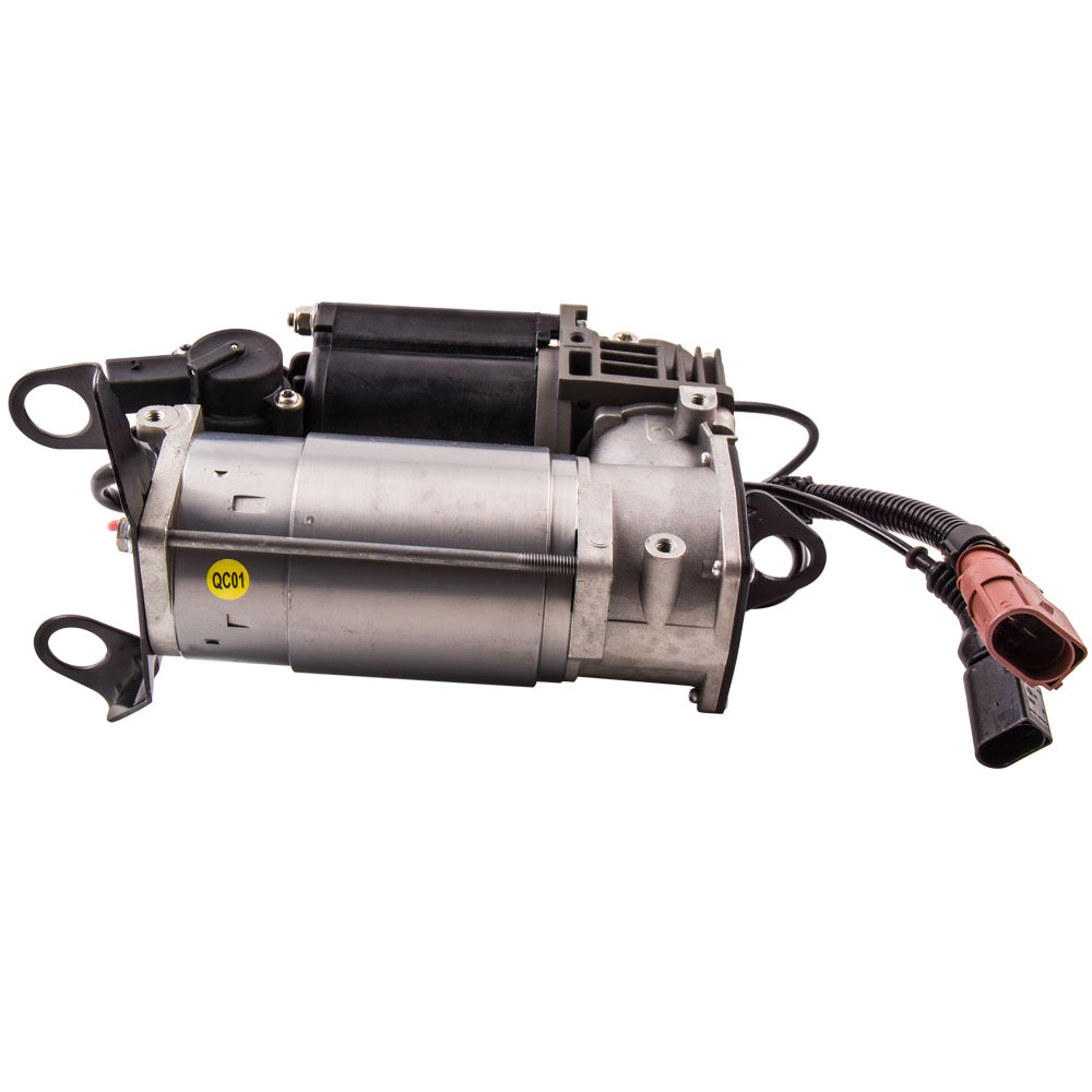 Paire de suspension pneumatique arrière + compresseur compatible pour Audi A6 4F C6