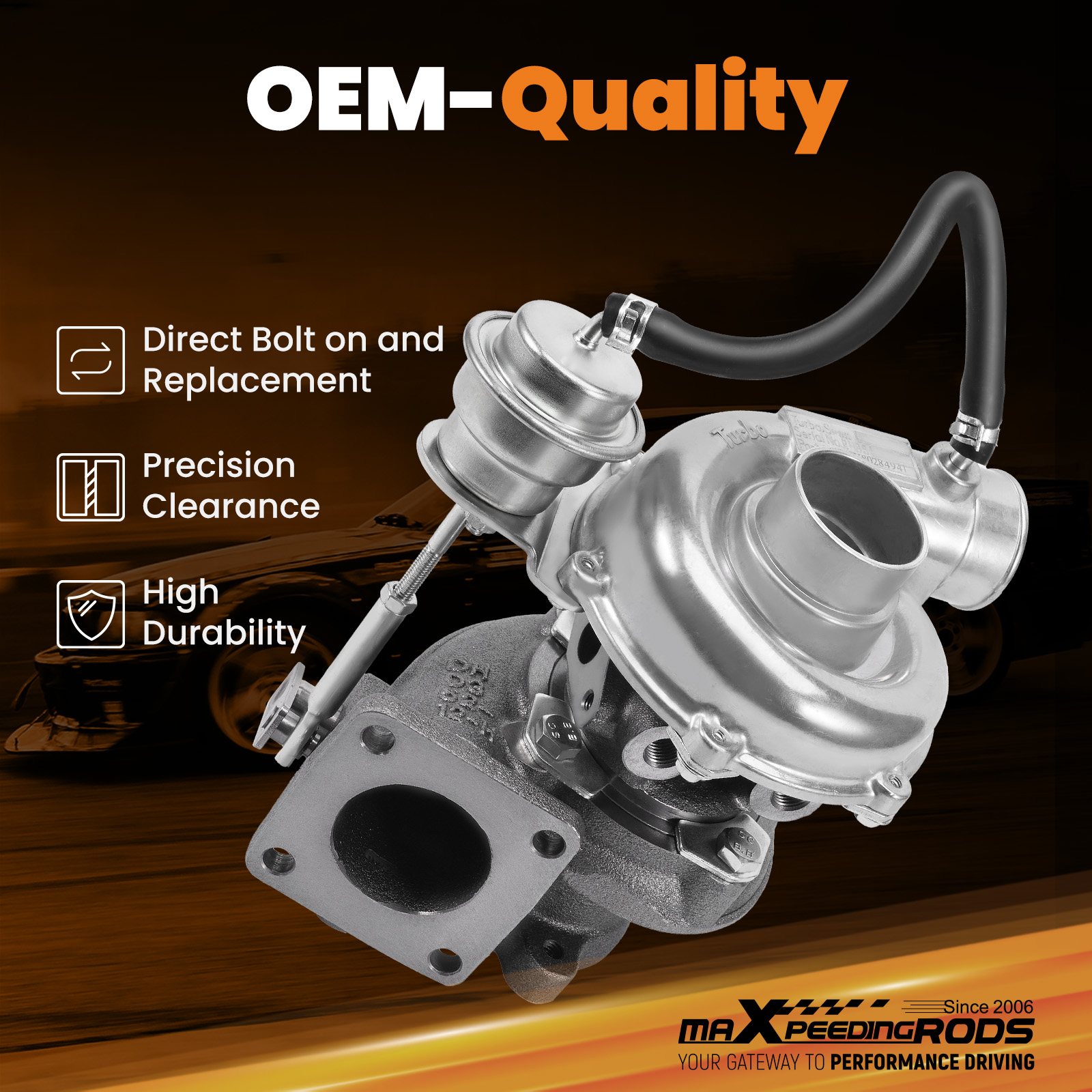 Maxpeedingrods-Performance Auto Parts Turbocharger compatible for ISUZU  Trooper sales online