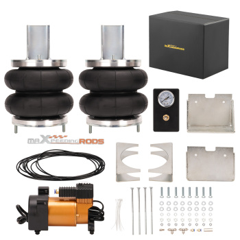 Air Suspension Spring Bags + 12V Compressor Kit  compatible para Iveco Daily 35S 35L  06-14