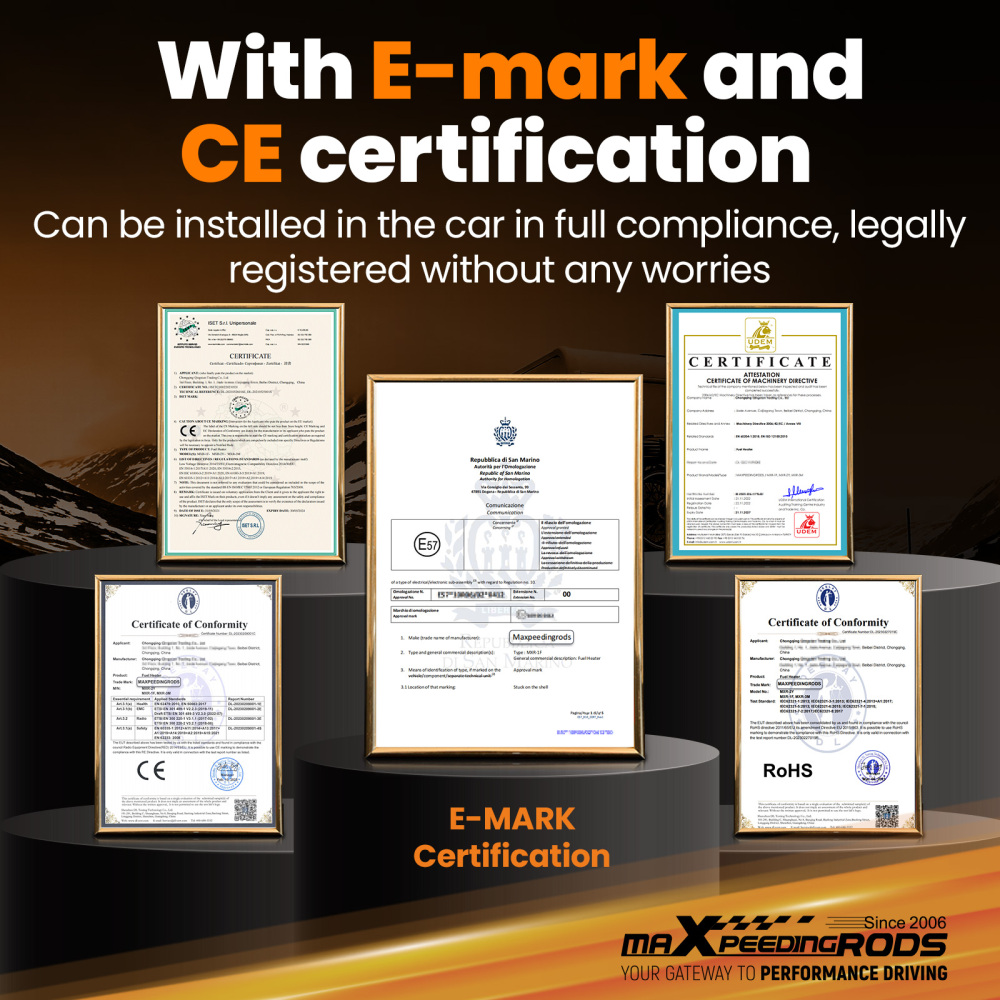 Updated Air diesel Heater LCD Bluetooth 5KW 12V For Lorry MotorHomes Caravan RV