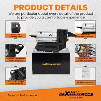 Air Suspension Compressor Pump Relay compatible for BMW 5 Series E61 520d 530d 2004-2010