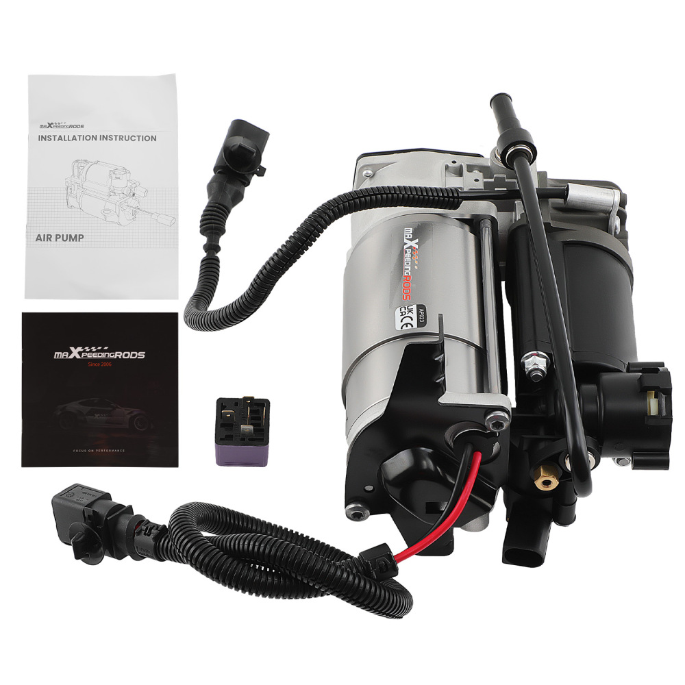 Air Suspension Compressor compatible for Audi A6 C5 4b Allroad 1999-2005 4Z7616007 w/ Relay Air Suspension Compressor compatible for Audi A6 C5 4b Allroad 1999-2005 4Z7616007 w/ Relay