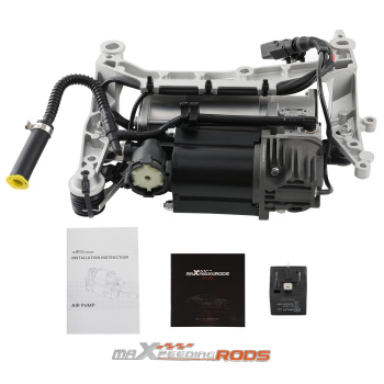 Suspension pneumatique compresseur Pompe compatible pour Porsche Cayenne 955 avec Support