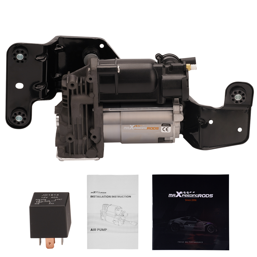 Compressore con Supporto con Relè Compatibile per BMW X5 E70 X6 E71 E72 37226775479 Compressore con Supporto con Relè Compatibile per BMW X5 E70 X6 E71 E72 37226775479