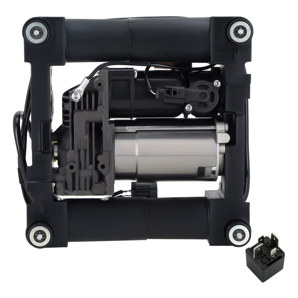 Air Suspension Compressor + Bracket + Relay compatible for Range Rover MK III 3 2002-2012 Air Suspension Compressor + Bracket + Relay compatible for Range Rover MK III 3 2002-2012
