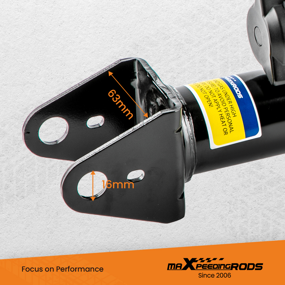 1 x Rear Shock Absorber With Ads compatible pour Mercedes Benz W166 350 400 500 A1663200930