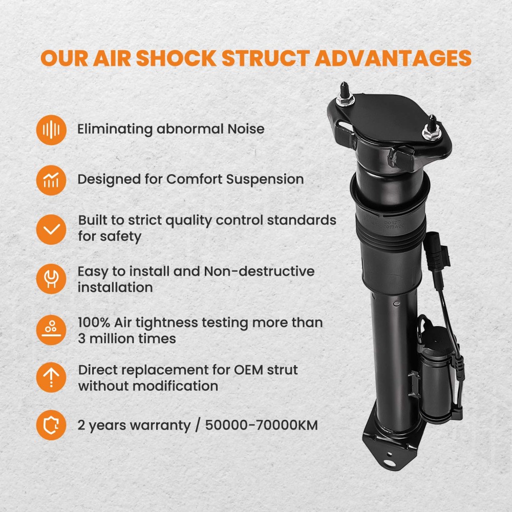 Rear Air Suspension Shock Absorber compatible for Mercedes R-Class W251 V251 2513201931 New Rear Air Suspension Shock Absorber compatible for Mercedes R-Class W251 V251 2513201931 New