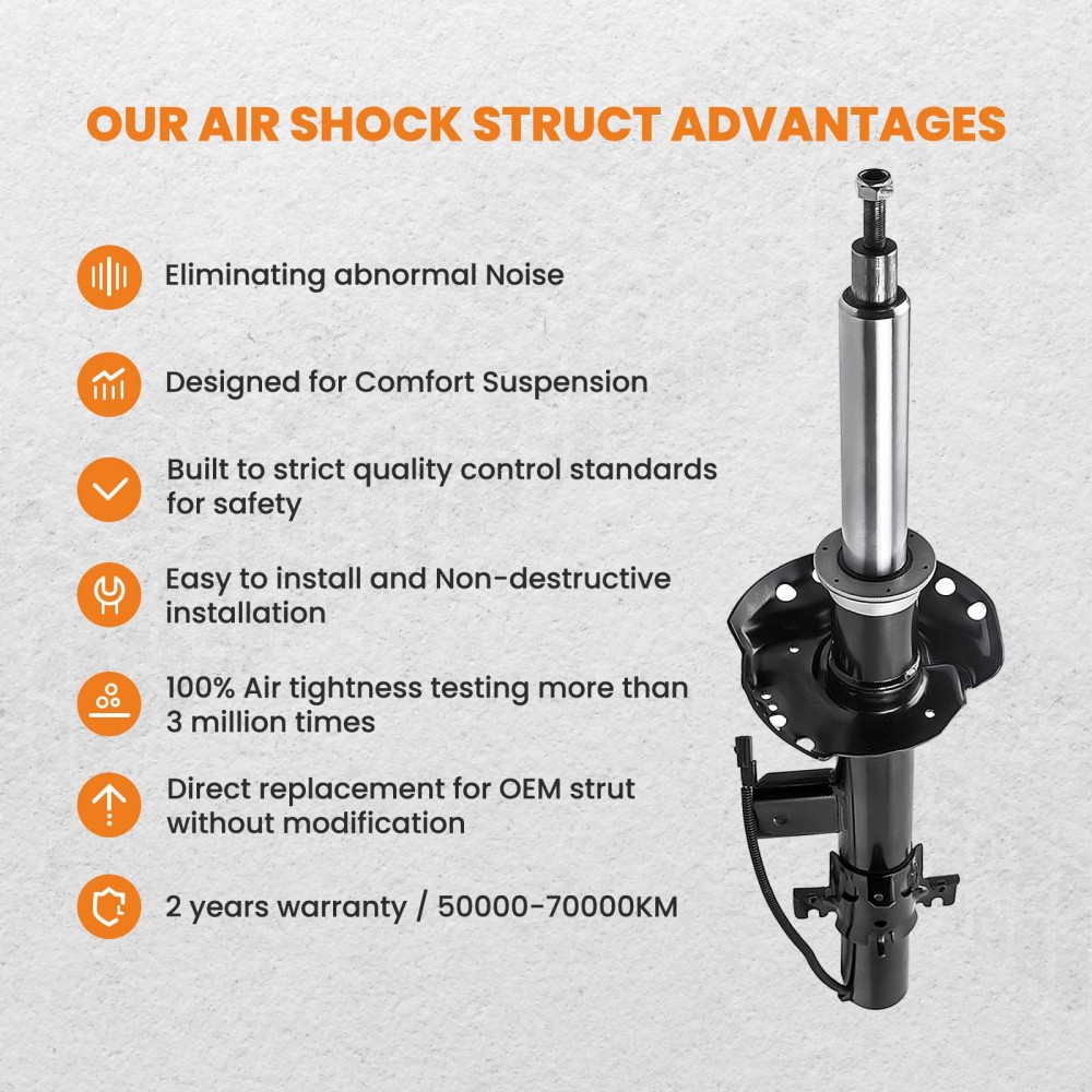 Rear Right Shock Absorber W/ Magnetic Damping compatible for Range Rover Evoque LR056269