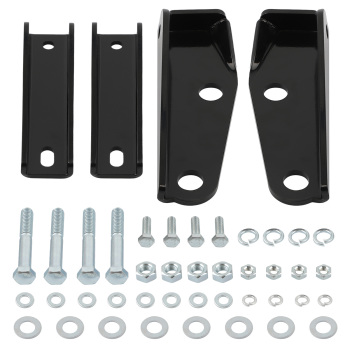 Rear Shock Relocation Kit compatible for Chevy C10 compatible for GMC Pickup 1963-1972 Lowered Truck