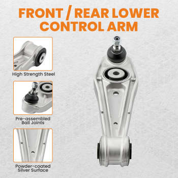 Front Rear Lower Suspension Coffin Arm Ball Joint compatible for Porsche 911 996 1997-2012