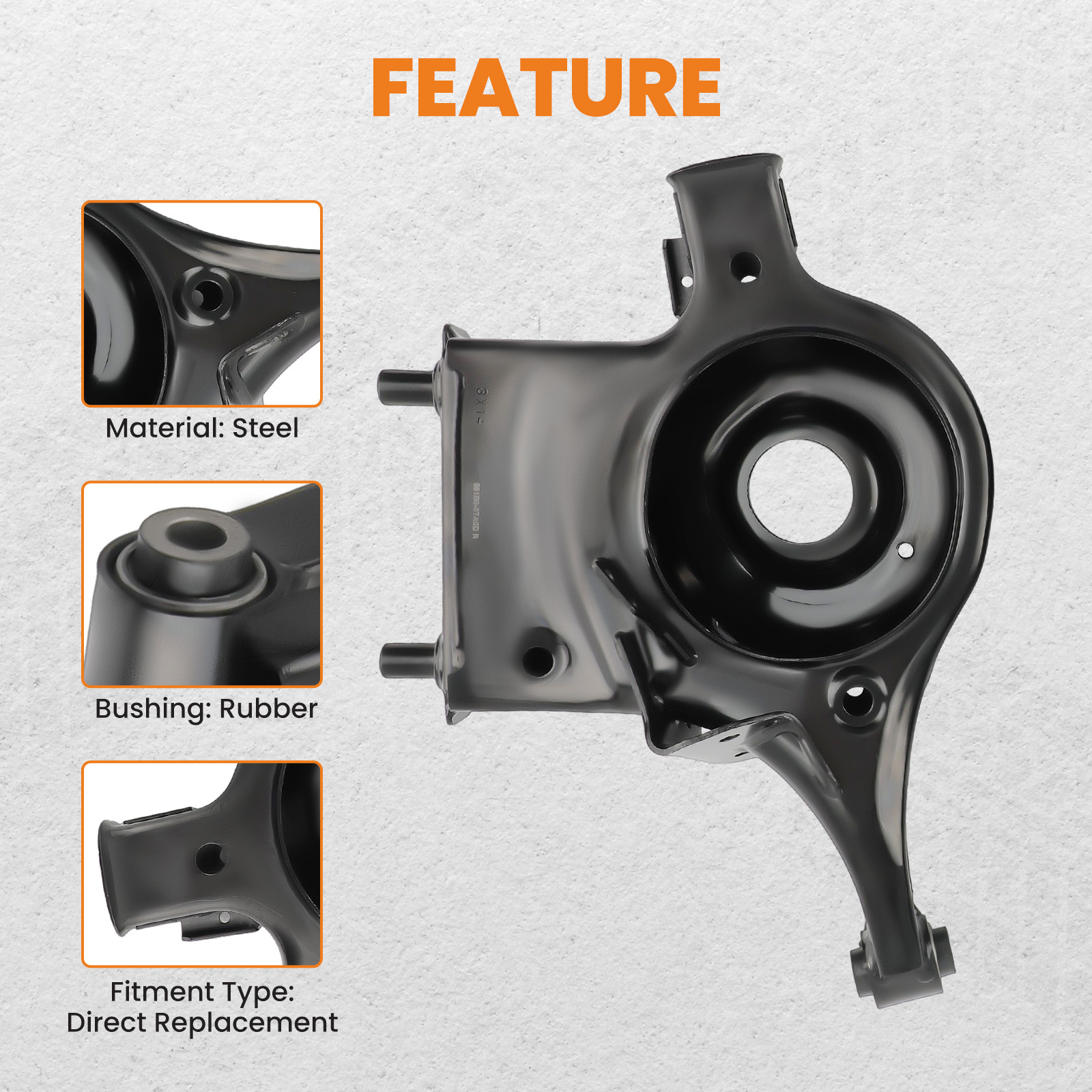 Triple X Right Rear Arm Fusion Mini Sprint Triple X Right Rear Arm Fusion Mini Sprint