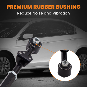 Rótula delantera + Kit de puntera de brazo de control de inclinación trasera compatible para Honda Accord 08-13 compatible para Acura TL TSX
