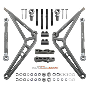 Compatible for BMW E36 Front Steering Adjustable Drift Lower Control Arm Wide Angle Kit