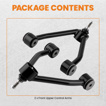 Upper Control Arms 2-4 Lift Kit compatible for Chevy/GMC K1500 88-98 compatible for Suburban/Tahoe 92-98