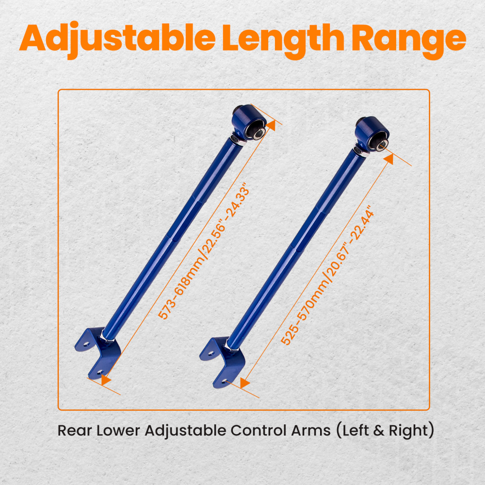 Rear Camper Arms Control Coilover Ajustable compatible para BMW E36 E46 M3 328 325 318 323