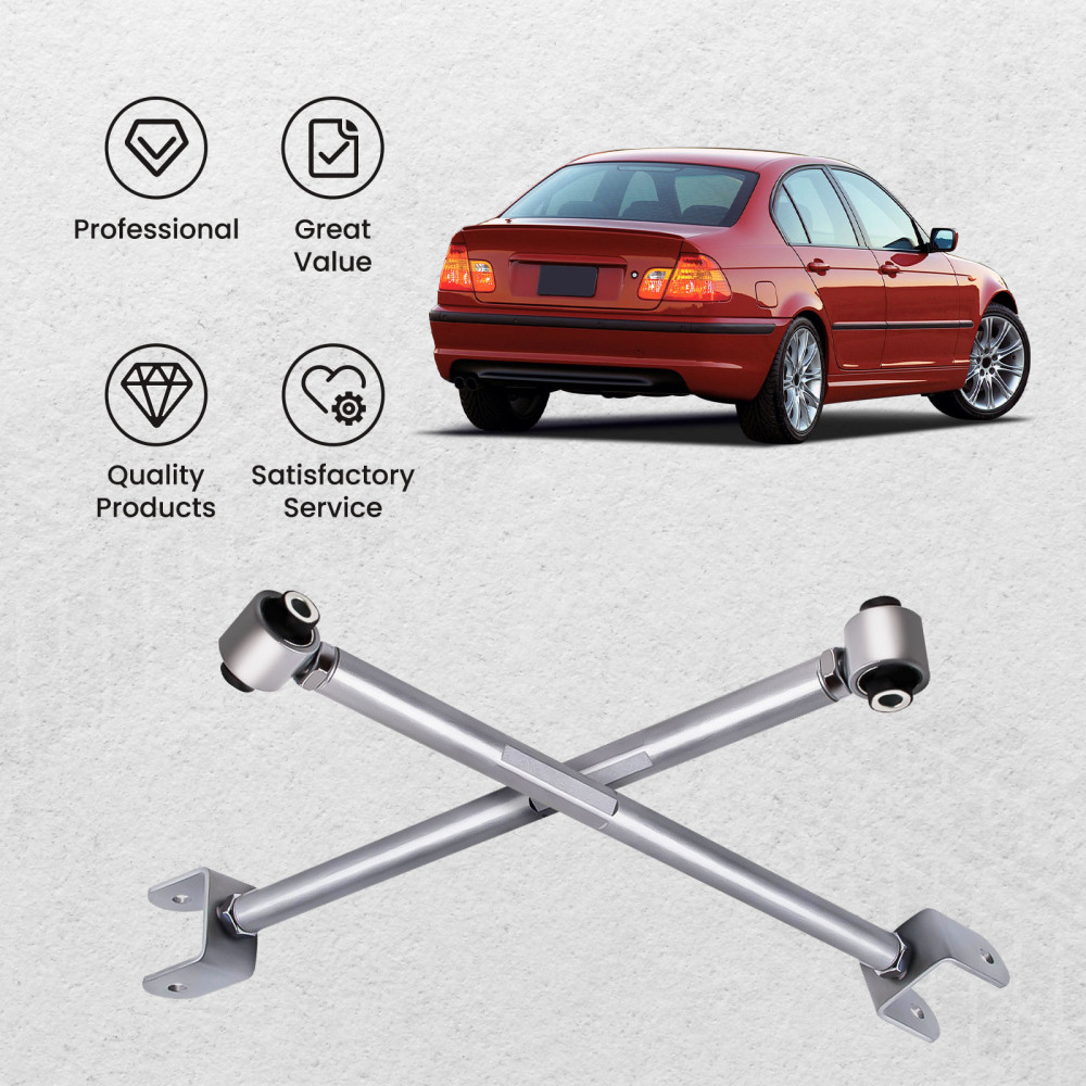 Brazos de control de inclinación trasera compatible para BMW Serie 3 E36 E46 Z4 X3 E83 E85 E89 3oi 35i 35is