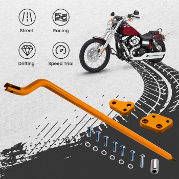 1 Set Reduced Forward Control Adapter Kit compatible for Harley Davidson FXD 06-2017