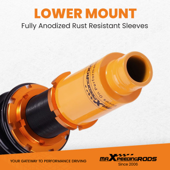 Compatible for Honda Accord VIII LX,SE,LX-P sedan CP3 2008-2012 Twin-Tube Damper Coilover Kits lowering kit