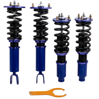 Height Adjustment Coilovers Suspension compatible for Honda Accord DX/EX/LX CD5 CD7 94-97